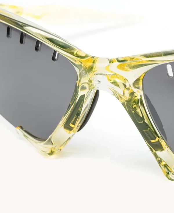 OAKLEY x SATISFY Suture Jacket – Transparent Yellow with Prizm Black Vtd Frame