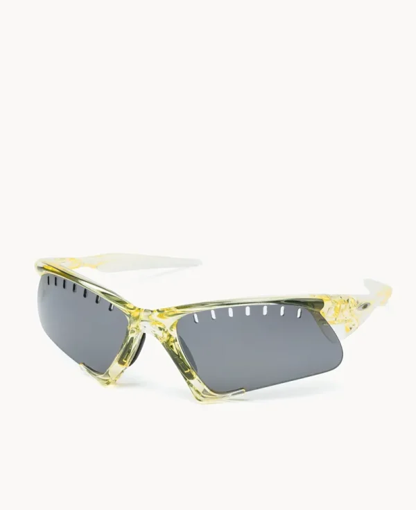 OAKLEY x SATISFY Suture Jacket – Transparent Yellow with Prizm Black Vtd Frame