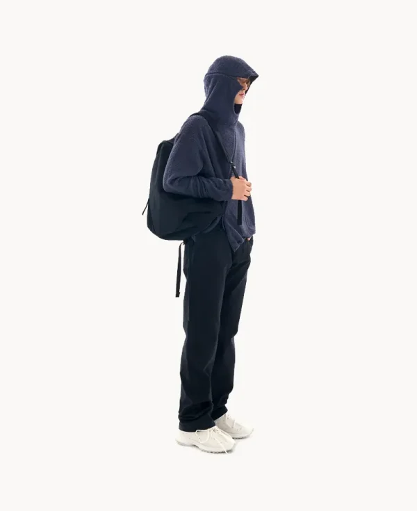 PAF Curved Fleece Hoodie (2026) – Navy