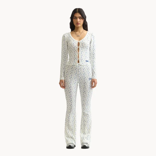 PAM Chimera Pointelle Pants - Off White