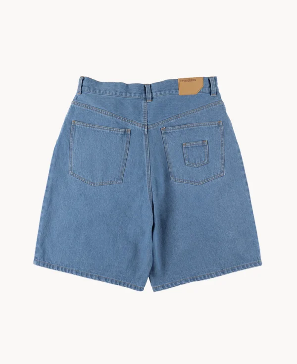 PHINGERIN 6 Pocket Denim Short – Sax