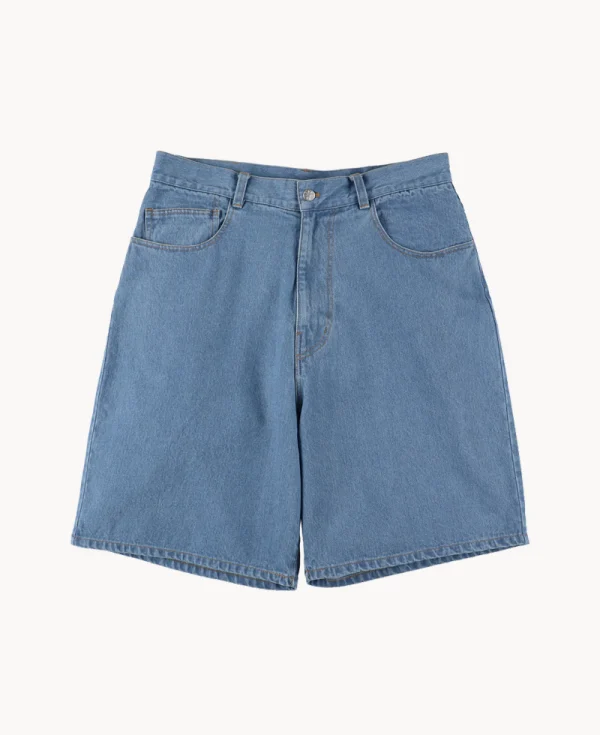 PHINGERIN 6 Pocket Denim Short – Sax
