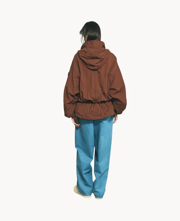 PHINGERIN Crushed Nylon Full Pack Jacket – Grey