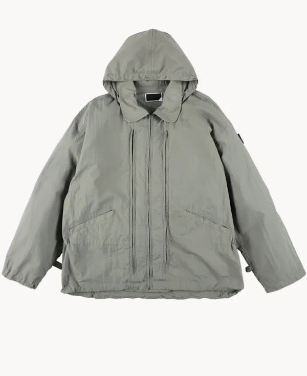 PHINGERIN Crushed Nylon Full Pack Jacket – Grey