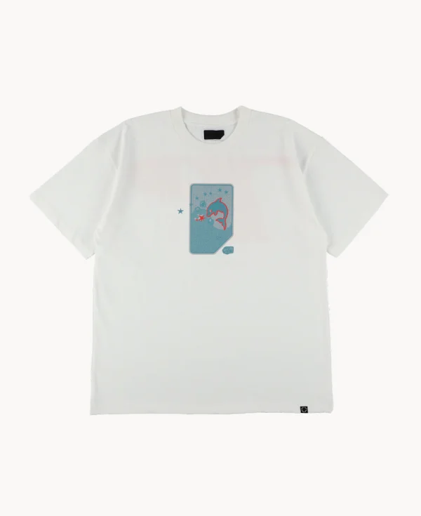 PHINGERIN Me & My Dolphin T-Shirt – White
