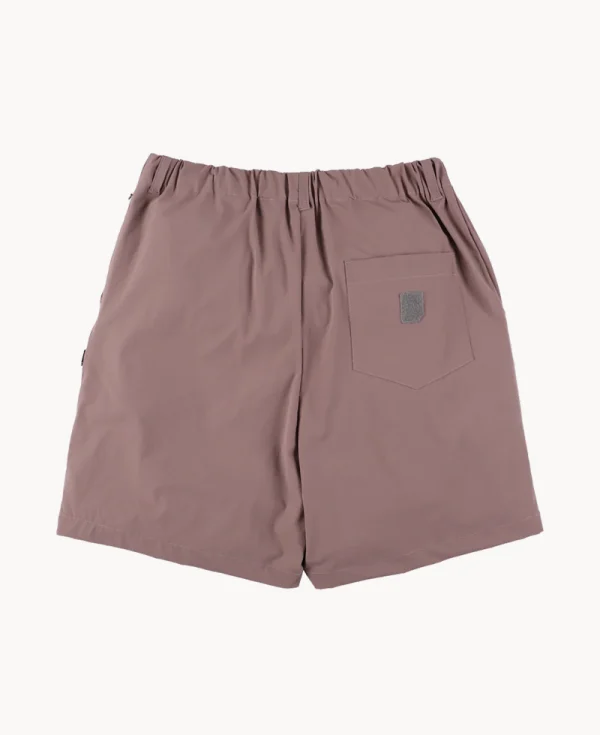 PHINGERIN Nylon Ripstop shorts – Dark Lilac