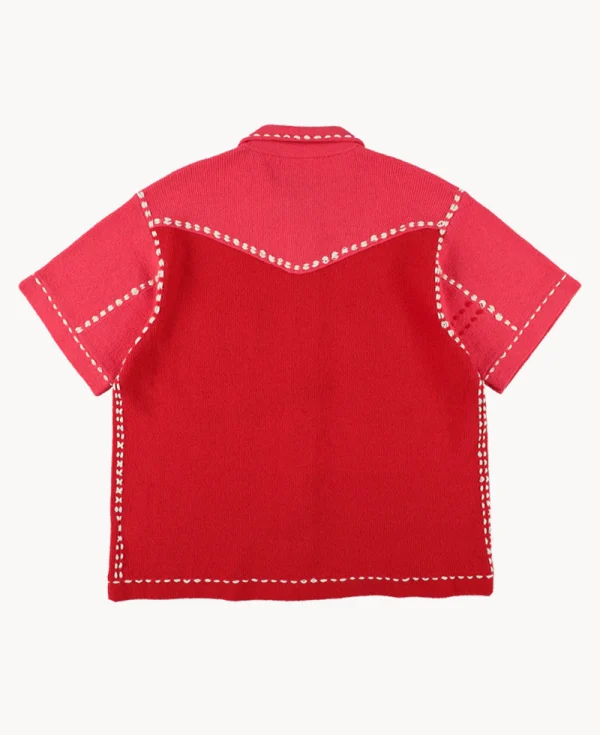 PHINGERIN Summer PG1 Western Shirt – Red Pink