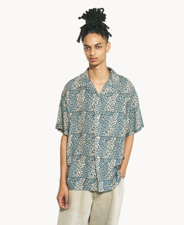 PHINGERIN Summer Shirt Tiger – Navy