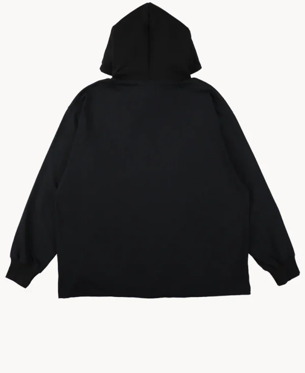 PHINGERIN Tee Layer Hoodie – Black