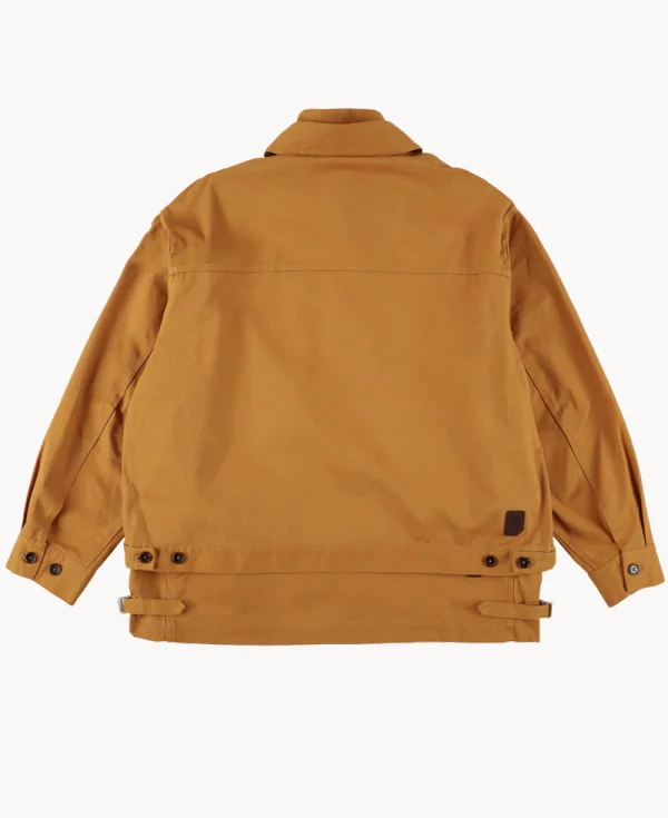 PHINGERIN Twill Double Jacket – Light Brown