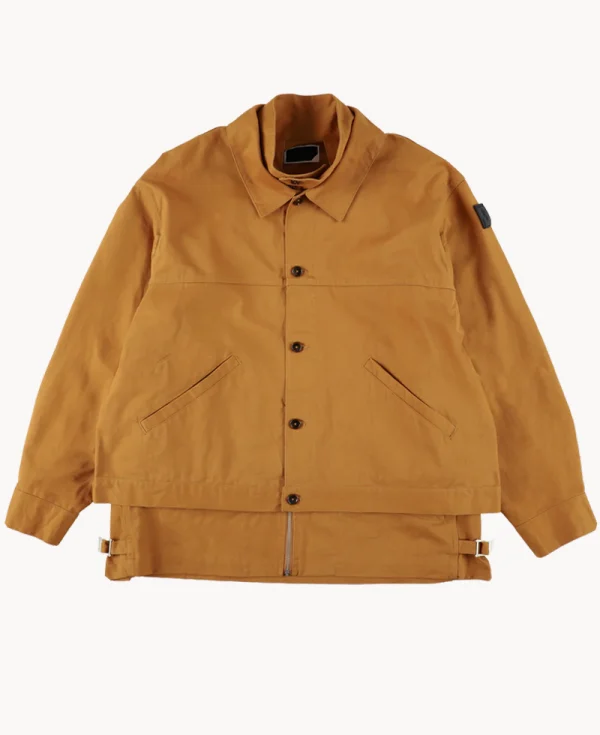 PHINGERIN Twill Double Jacket – Light Brown