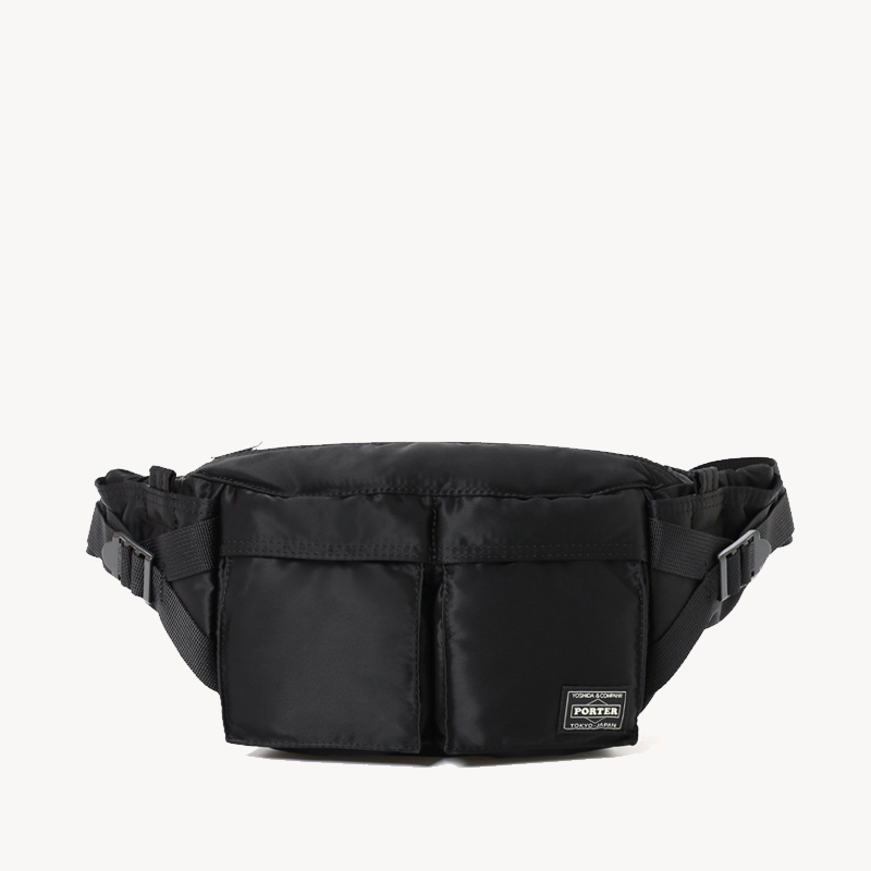 PORTER -YOSHIDA & Co Tanker Fanny Pack - Black PORTER -YOSHIDA & Co Tanker Fanny Pack - Black