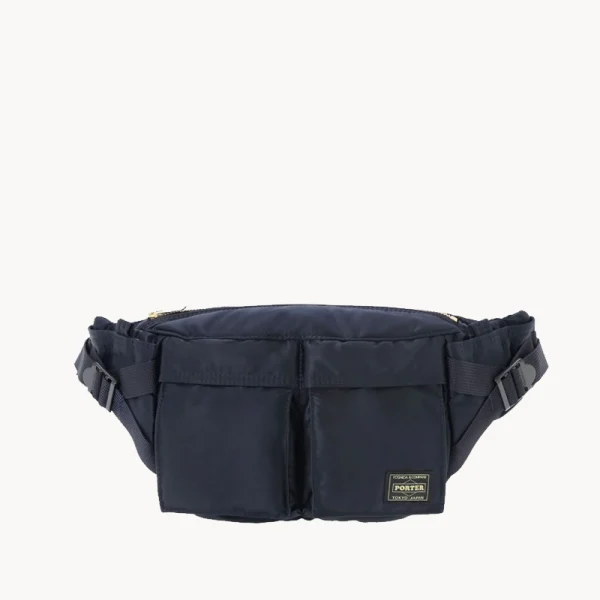 PORTER -YOSHIDA & Co Tanker Hip Bag - Iron Blue