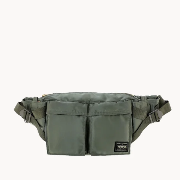 PORTER -YOSHIDA &amp; Co Tanker Hip Bag - Sage Green