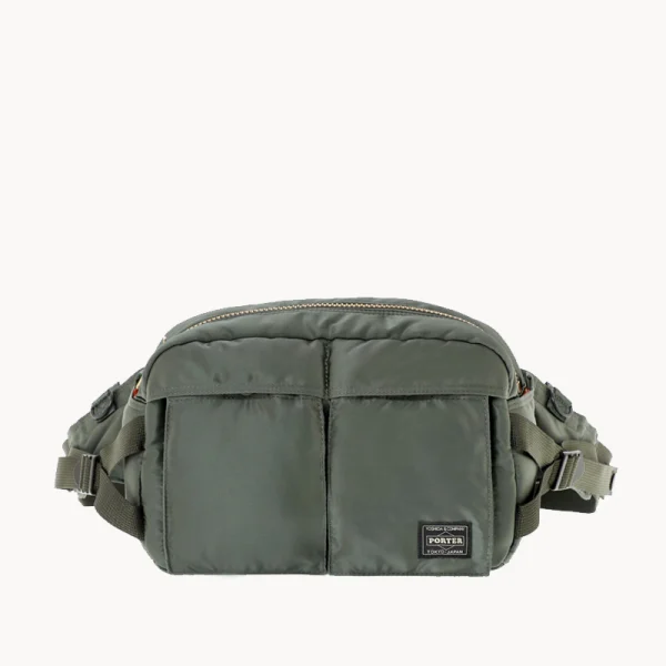 PORTER -YOSHIDA & Co Tanker Hip Bag - Sage Green