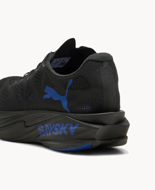 PUMA Deviate Nitro Elite 4 SAYSKY – Flat Dark Gray Vivid Blue (1)