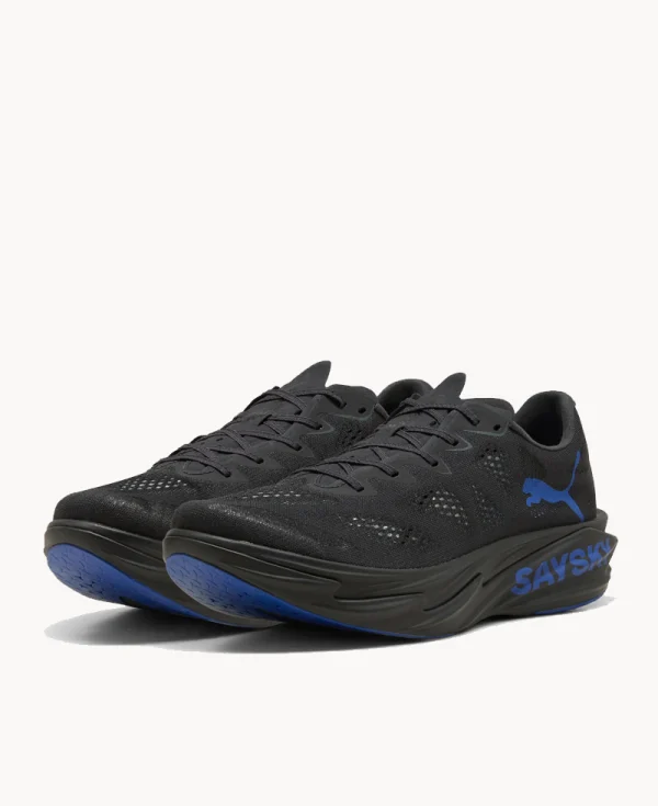 PUMA Deviate Nitro Elite 4 SAYSKY – Flat Dark Gray Vivid Blue (1)