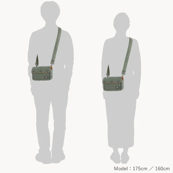 Porter-YOSHIDA &amp; Co Tanker Envelope Bag - Sage Green