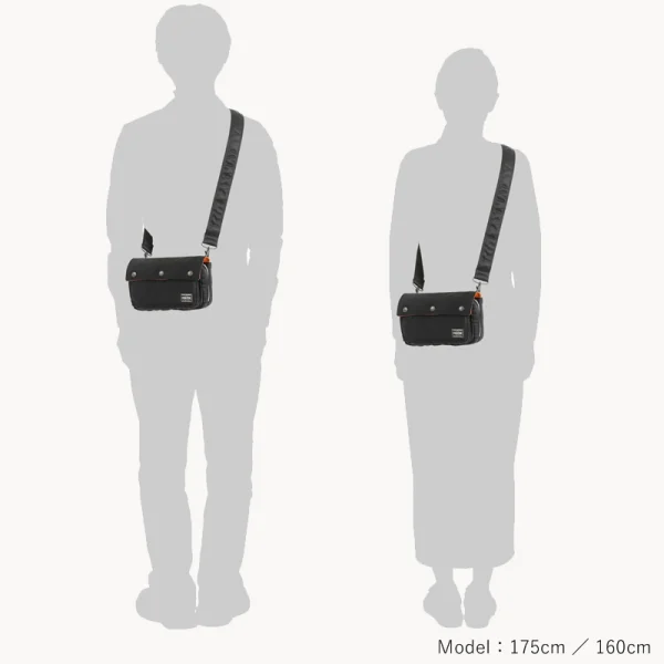 Porter-YOSHIDA &amp; Co Tanker Envelope Bag - Black