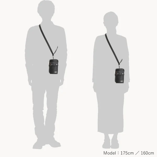 Porter-YOSHIDA & Co Tanker Tanker Mobile Pouch - Black