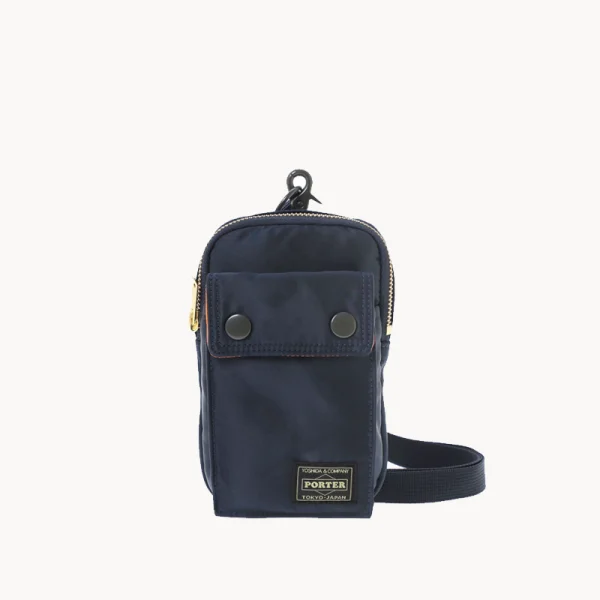 Porter-YOSHIDA & Co Tanker Tanker Mobile Pouch - Iron Blue