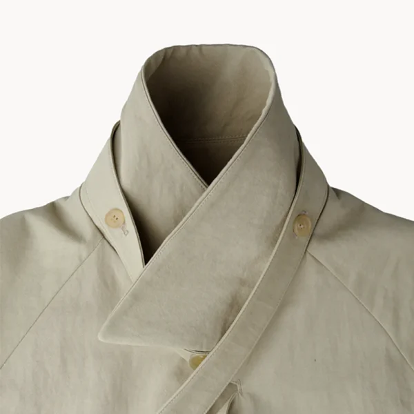 Post Archive Faction PAF Trimmed Coat (2026) – Sand