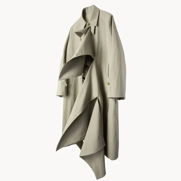 Post Archive Faction PAF Trimmed Coat (2026) – Sand
