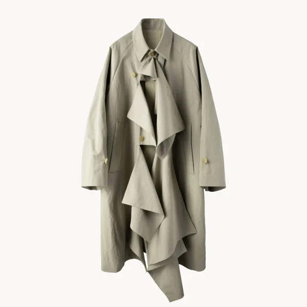 Post Archive Faction PAF Trimmed Coat (2026) – Sand