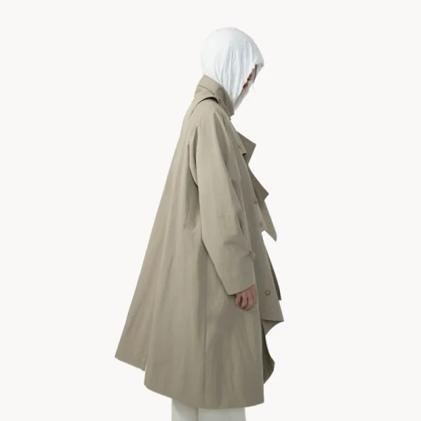 Post Archive Faction PAF Trimmed Coat (2026) – Sand