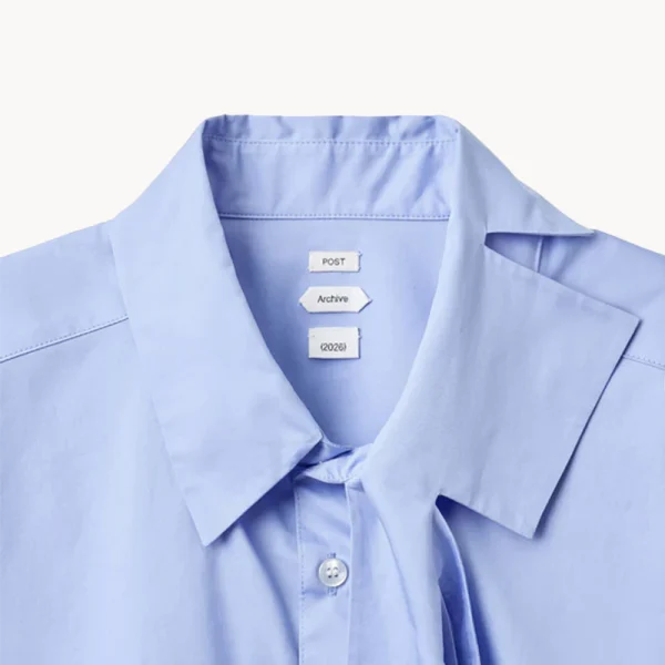 Post Archive Faction PAF Trimmed Shirt B (2026) – Blue