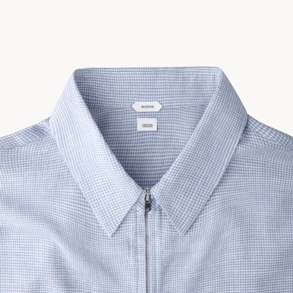 Post Archive Faction PAF Zip Shirt (Archive) – Blue