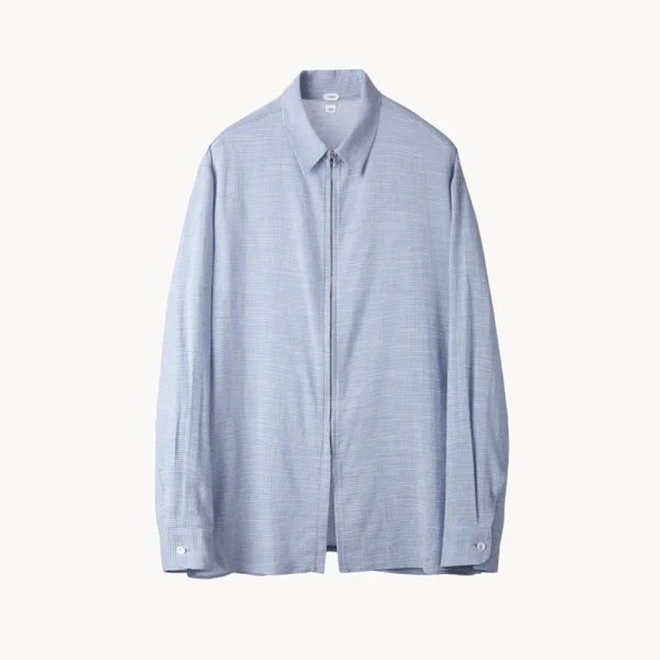 Post Archive Faction PAF Zip Shirt (Archive) – Blue