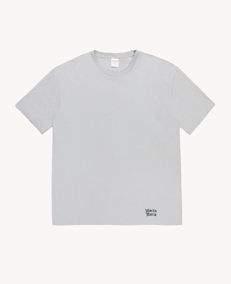 Printed Hem Heavy Weight Tee – Grey Printed Hem Heavy Weight Tee – Grey
