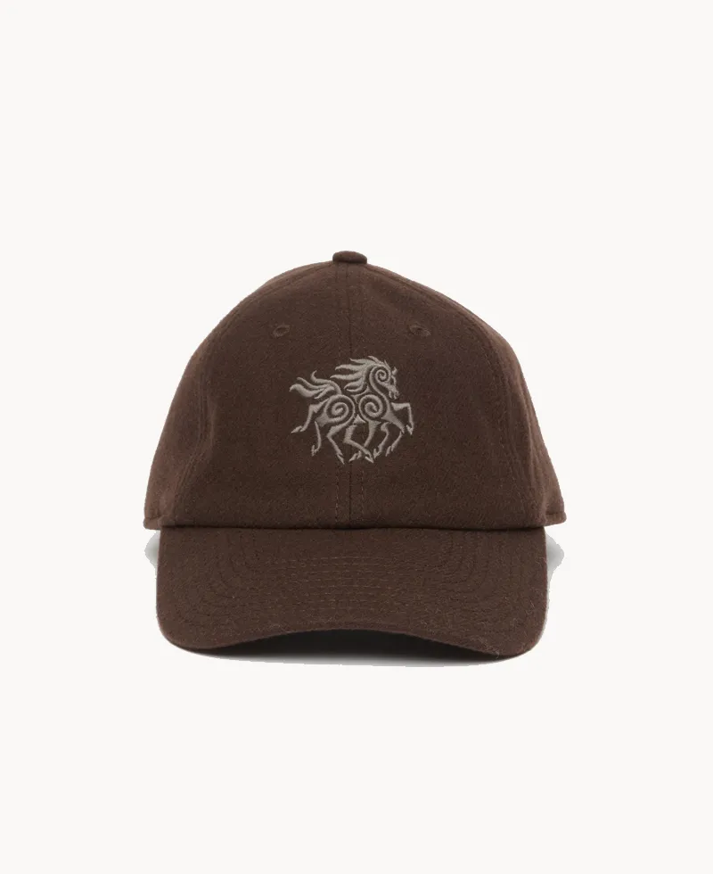 RANRA Cascade Wool Baseball Hat – Black Coffee 00 (1) RANRA Cascade Wool Baseball Hat – Black Coffee