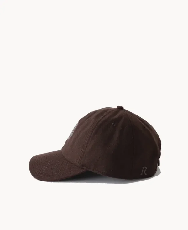 RANRA Cascade Wool Baseball Hat – Black Coffee (1)