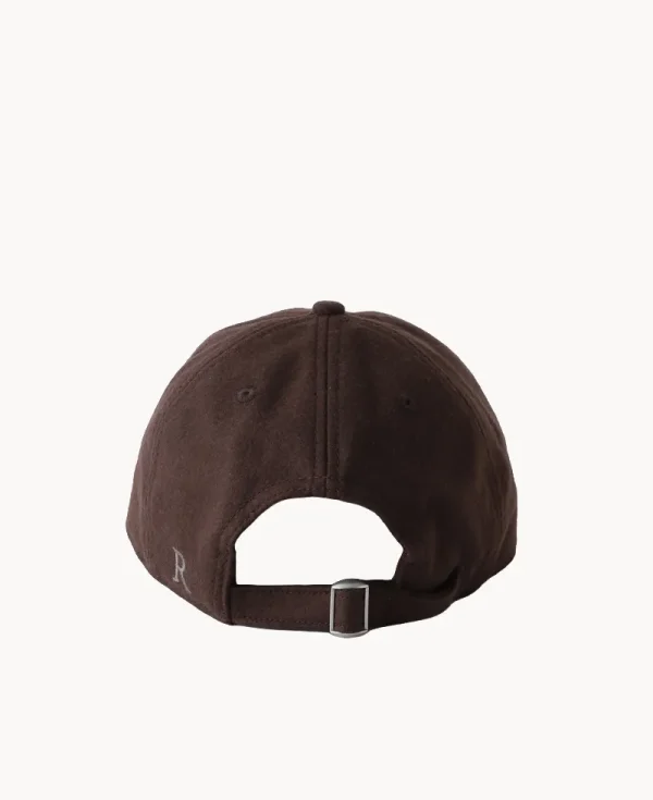 RANRA Cascade Wool Baseball Hat – Black Coffee (1)
