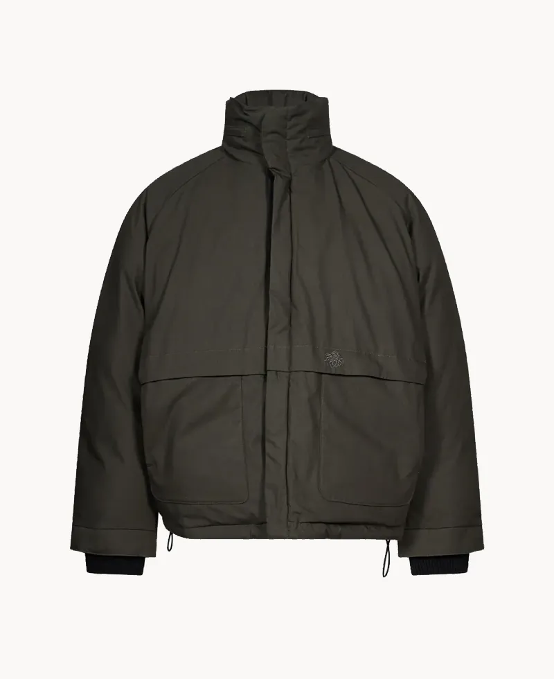 RANRA Fender Puffer Jacket – Peat RANRA Fender Puffer Jacket – Peat