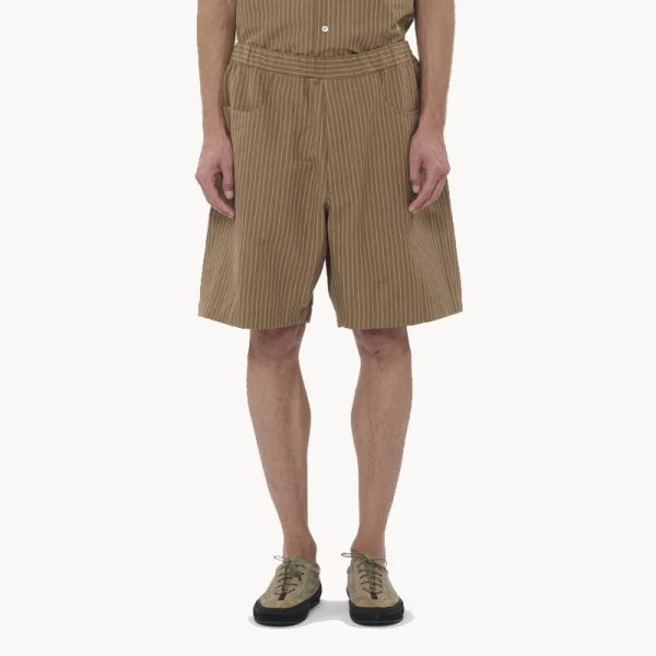 RANRA Stroller Cotton Linen Shorts – Monk Robe Pristine