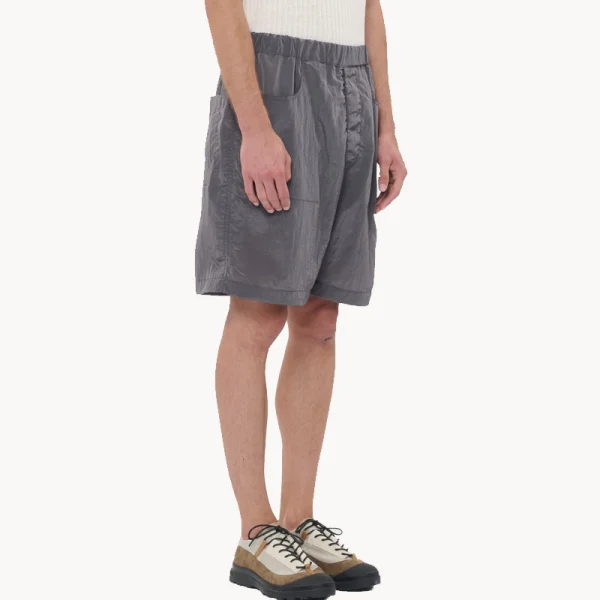 RANRA Stroller Shiny Nylon Shorts – Peat