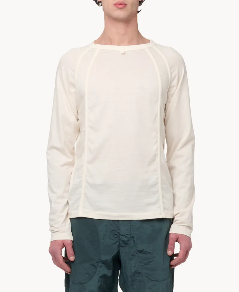 RANRA Tundra Cotton Wool LS Tee – Pristine RANRA Tundra Cotton Wool LS Tee – Pristine