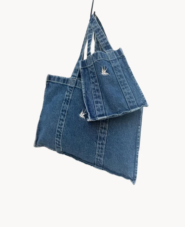 RHODOLIRION Novel Tote - Denim Indigo