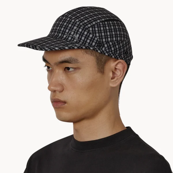 ROA Aair Floweave Printed Checked Desert Cap – Anthracite