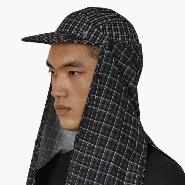 ROA Aair Floweave Printed Checked Desert Cap – Anthracite