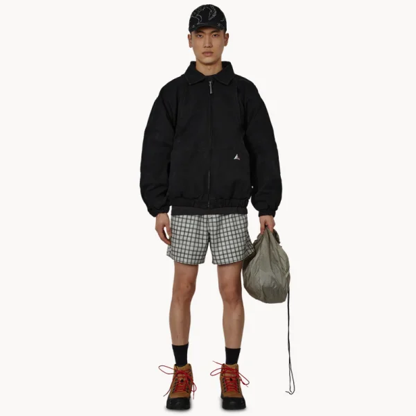 ROA Ash Canvas Jacket – Washed Black