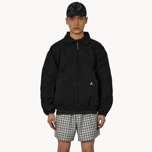 ROA Ash Canvas Jacket – Washed Black