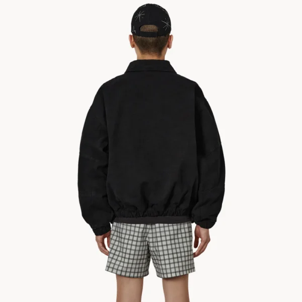 ROA Ash Canvas Jacket – Washed Black