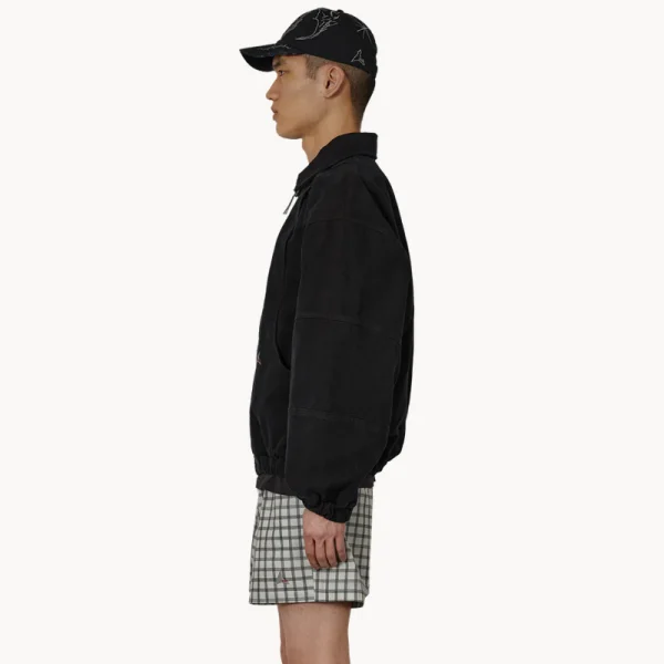 ROA Ash Canvas Jacket – Washed Black