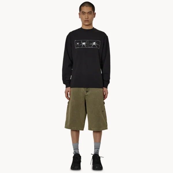 ROA Ash Canvas Shorts – Sage Green