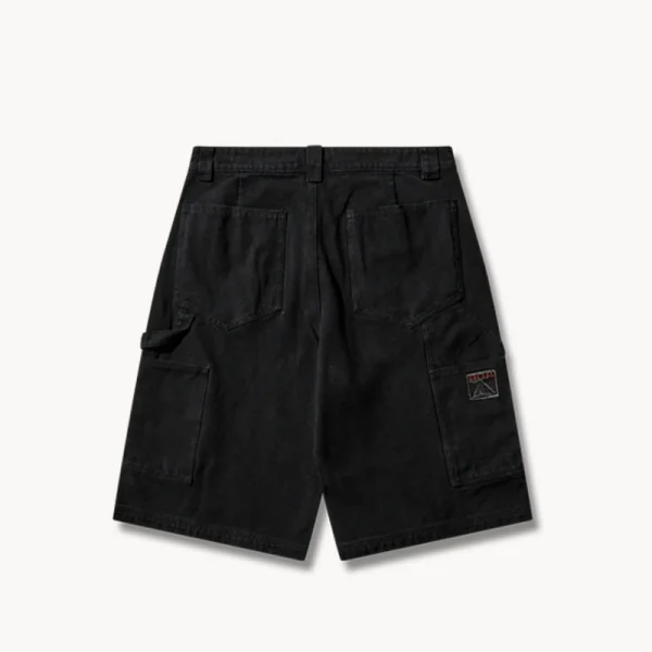 ROA Ash Canvas Shorts – Washed Black