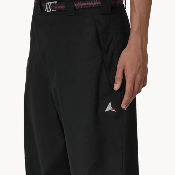 ROA Centipede Buckle Chino Pant – Black